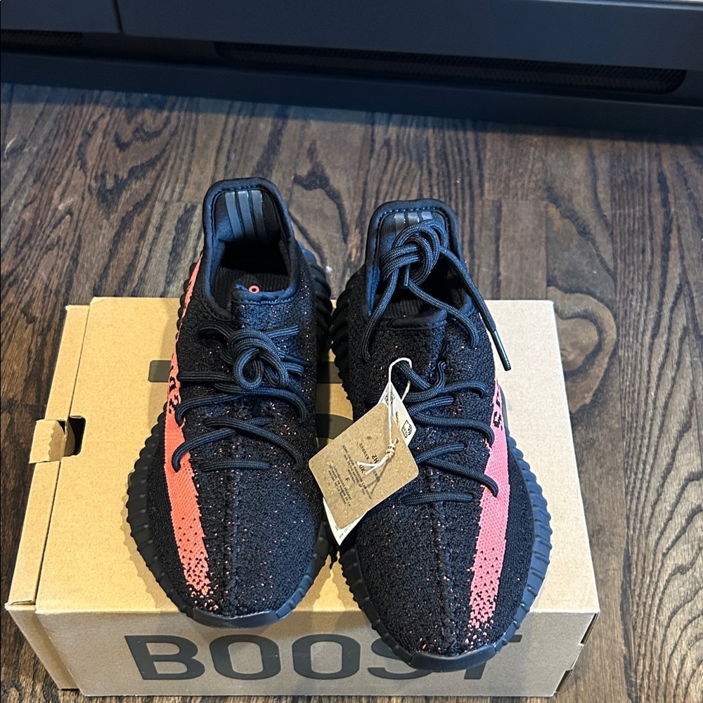 Yeezy Black and Red Boost 350